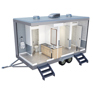 Outdoor Mobile Bathroom Portable Restroom Trailers <b>Used</b> Portable Toilets for Sale - Product Image 3