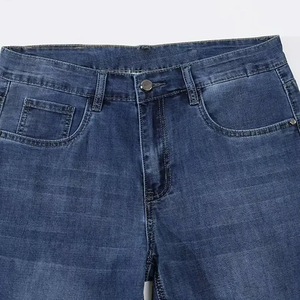 Streetwear Custom <b>Patches</b> Logo <b>Men</b> Denim <b>Shorts</b> With Custom Embossed Design <b>Shorts</b> Vintage Black Washed Baggy Denim <b>Shorts</b> - Product Image 3