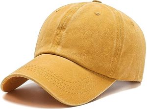 Casquette de baseball unisexe en coton lavé, style décontracté, avec logo personnalisé, casquette streetwear en coton doux lavé - Product Image 2