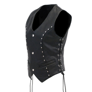 Chaleco de Cuero para Mujer de Alta Calidad, Resistente al Viento e Impermeable, Ecológico, para Motociclismo, Estilo Urbano, Invierno - Product Image 6