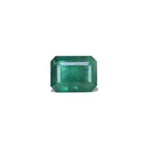 Natural Zambian Emerald 10.7 Carat Loose Gemstone Emerald Cut for Fine Jewelry - Product Image 1