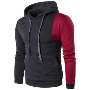 2023 nuevos colores bloque logotipo personalizado hombres Junior pesado liso grueso polar Sudadera con capucha marca de moda sudaderas con capucha hombre Casual sudaderas con capucha - Product Image 4