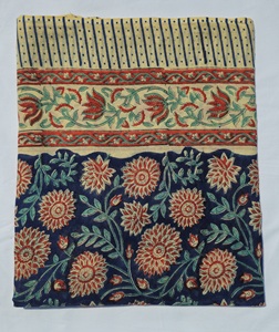 Hand Block Print Cotton Sarong Pareo Beach Wrap for Women Boho Bikini Cover Up Lightweight Resort Wear Vacation Swimwear Women - Product Image 6