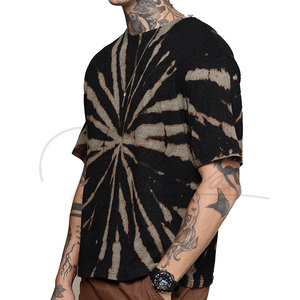Camiseta Tie-Dye de Alta Calidad al por Mayor, Personalizada, de Gran Tamaño, con los Mejores Diseños de Moda, Holgada, para Hombre - Product Image 4
