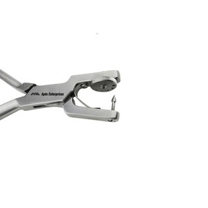 Pince à perforer professionnelle Ainsworth pour la préparation du barrage dentaire, en acier inoxydable de qualité supérieure, perforateur de barrage orthodontique - Product Image 3