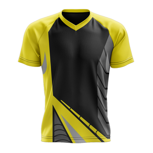 T-shirts pour hommes respirants et élégants à col en V, couleur unie, manches courtes, t-shirt uni, fournisseur direct d'usine - Product Image 5