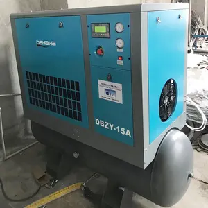 Akrilik kesim için DEHAHA 11 kW 16 bar endüstriyel vida hava kompresörü