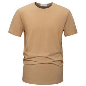 T-shirt de course respirant pour homme de haute qualité, nouveau design, couleur unie, tee-shirt en coton élégant pour la gym avec une coupe confortable - Product Image 3