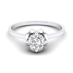 REYES GRA Certified 925 Sterling Silver Moissanite Wedding <b>Fine</b> <b>Rings</b> For Women Original 14K White Gold Plated Jewelry - Product Image 1