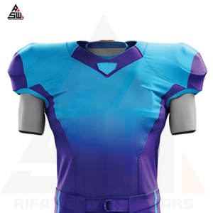 High Quality Custom Made Plus Size American Football Uniform Breathable <b>Best</b> Selling <b>Men's</b> Customized Fabric - Product Image 6
