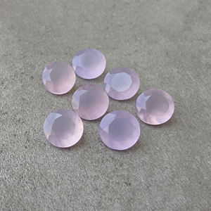 Calcedonia Lavanda, Corte Facetado, Redondo, Calibrado, Piedra Preciosa de Calidad AAA+, para Joyería, Todos los Tamaños, Venta al Por Mayor - Product Image 4