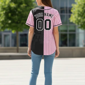 Camiseta de béisbol para mujer de alta calidad, tela suave, ropa deportiva para entrenamiento de béisbol y deportes al aire libre. - Product Image 5