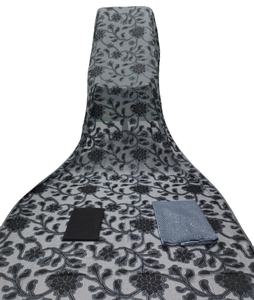 Ropa Kanga de Lujo Faransawi, Ecológica, de Algodón y Elastano, Vestido Dirac de 3 Piezas para Mujer, Mangas Largas, Encaje, Cinta, Estampado Floral - Product Image 4