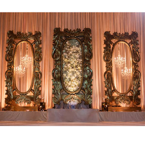 Trending <b>Wedding</b> Reception Stage Backdrop <b>Frames</b> Grand <b>Wedding</b> Stage Backdrop Panel Setup <b>Wedding</b> Vibrant Stage Backdrop USA - Product Image 1