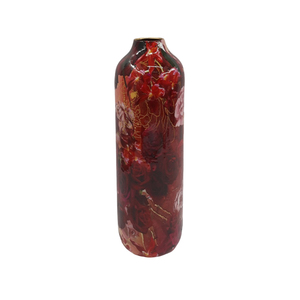 New Arrival Metal Round <b>Flower</b> Vase Floral Enamel Finishing Luxury Design <b>Flower</b> Pot for Home & Wedding Decoration Handmade - Product Image 2