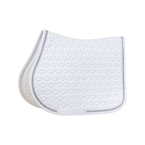 Wholesale Western Equestrian Saddle <b>Pad</b> Blend Cotton/Nylon/Polyester 3mm Thickness <b>Waterproof</b> Windproof Fleece Lining Custom - Product Image 2