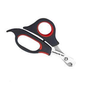 Cortauñas Profesional para Gatos, Rojo, de Acero Inoxidable, con Protector de Seguridad y Mango Antideslizante para Mascotas Pequeñas y Medianas - Product Image 6