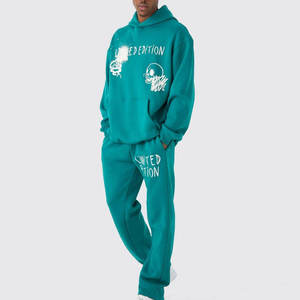 Mejor Precio en Conjuntos Deportivos Personalizados para Hombre, para Correr, Trotar y Entrenar, 100% Algodón, Diseño Estampado, Transpirable, para Invierno - Product Image 1