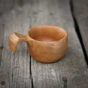 Taza de Madera Ecológica Pintada de Diseño Premium, Forma Personalizada, Diseño Moderno, para Mesa, Regalo Único para Coleccionistas de Bodas - Product Image 5