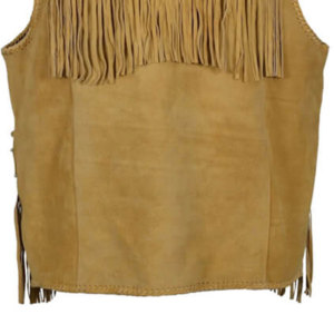 <b>Womens</b> <b>Fringe</b> Vest Suede Western Cowboy Leather Sleeveless <b>Jacket</b> Tassel Biker Rodeo Festival Fashion Supplier Premium OEM - Product Image 2