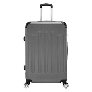 Valigia Trolley Portatile 3-in-1 in ABS Grigio Scuro per Set di Bagagli da 20'', 24'', 28'' - Product Image 4