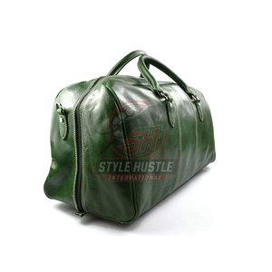 Servicio OEM, Precio al por Mayor, Bolsa de Viaje de Cuero de Color Personalizado, Nuevo Diseño, Bolsas de Viaje de Cuero de Color Sólido - Product Image 4