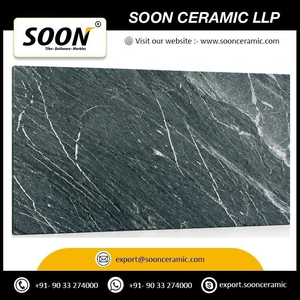 Carrelage en marbre poli Calcite Noir pour escalier moderne, application murale et au sol, design contemporain, finition de surface imperméable - Product Image 5