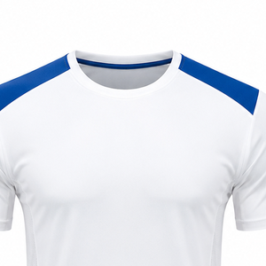 Ensemble de vêtements de sport pour homme, t-shirt et short, maille simple, séchage rapide, tenue de course, entraînement athlétique, gym, fitness, vêtements de sport légers - Product Image 3