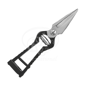 Factory Direct Rizbro International 9 Inch <b>Sheep</b> Goat Hoof Trimmer Foot Rot <b>Shears</b> Stainless Steel Powder Coated Handles - Product Image 1