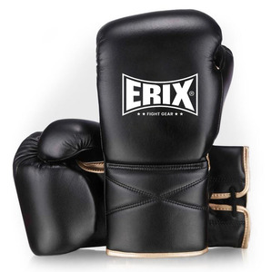 Guantes de Entrenamiento de Boxeo Profesionales para Muay Thai, MMA, Kickboxing, Unisex, Duraderos, de Cuero, con Cierre de Gancho y Bucle - Product Image 2