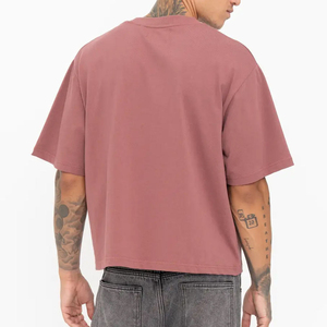 เสื้อยืดครอปทรงปกติ ยูนิเซ็กส์ ผ้าฝ้าย 100% แห้งเร็ว ระบายอากาศดี แขนสั้น แฟชั่นสตรีท - Product Image 5