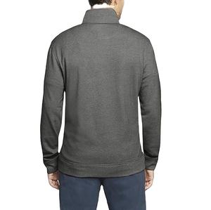 Personnalisé 100% Coton Polaire Demi Zip Pull Quarter 1/4 Zip Sweat Blanc Surdimensionné À Manches Longues Sweat Femmes À Capuche - Product Image 4