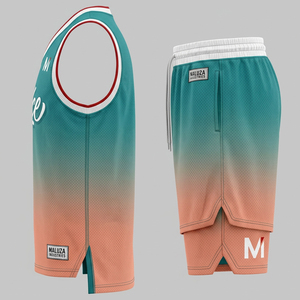 Uniforme de Baloncesto Sublimado con Diseño Personalizado, Conjunto de Camiseta y Pantalones Cortos, Ropa Deportiva Transpirable para Hombre y Mujer - Product Image 5