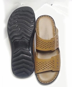 Men's Genuine Leather <b>Slides</b> PU Sole Breathable Comfortable <b>Slip</b>-On Fashion Trend Autumn Summer Wholesale OEM Custom Logo 2026 - Product Image 4