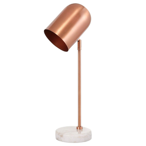 Lámpara de mesa moderna de latón con base geométrica y pantalla de lino beige para decoración de dormitorio, lámparas de mesa hechas a mano - Product Image 4