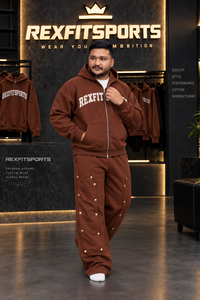 Ensemble de survêtement personnalisé avec logo, fabrication OEM, sweat-shirt, pantalon de jogging, fabricant de vêtements de sport, fournisseur d'usine de vêtements - Product Image 6