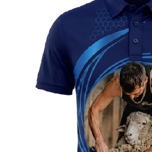 Vêtements de travail professionnels pour la tonte des moutons, en tissu doux et durable, sublimé, à longue queue, pour l'agriculture et la tonte en extérieur - Product Image 6
