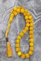 Perles de prière personnalisables en résine d'ambre classique de luxe, écologiques, faites à la main, rondes, multi-occasions, Tasbi