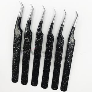 Pinzas de Acero Inoxidable RMI con Punta Lisa Texturizada para Papel, Extensiones de Pestañas y Cuidado Personal - Product Image 2