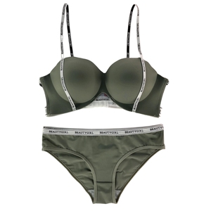 Ultra-Comfort Springless Wire-Free Bra & Panty Set Wholesale High-Elasticity Intimates Blanks | Private Label Premium Laser-Cut - Product Image 5