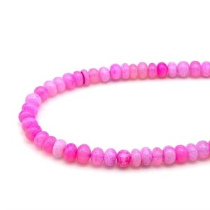 Natural Pink <b>Opal</b> Smooth Rondelle Choker <b>Necklace</b> 7MM 8MM Genuine Pink <b>Opal</b> <b>Necklace</b> Party Wear Jewelry Making Wholesale Bulk - Product Image 5