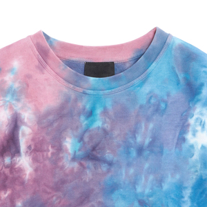 Últimos diseños de sudaderas Tie Dye para hombre con logotipo y color personalizados, transpirables, cómodas y de alta calidad. - Product Image 4