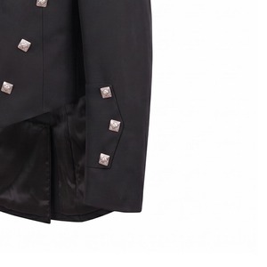 แจ็คเก็ตเจ้าชายชาร์ลีทำด้วยมือพร้อมเสื้อกั๊กกระดุม3เม็ด - Product Image 5