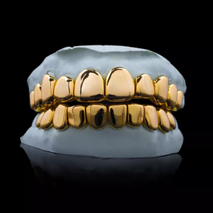 Hip Hop Custom 925 Silver Rhodium Plated IGI Certified Channel Set Moissanite Luxury Teeth Grillz Jewelry - Product Image 2