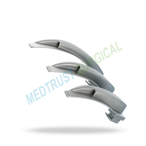 Juego de hojas de laringoscopio Macintosh de acero inoxidable, instrumento quirúrgico manual para intubación anestésica y gestión de las vías respiratorias - Product Image 4