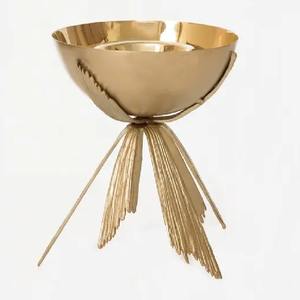 Quemador de incienso de Metal portátil Quemador de cono de incienso de latón Soporte de incienso pequeño para meditación de India por RF Crafts - Product Image 6