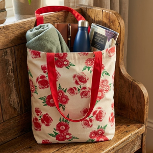 Hot Sale Bohemian Fashion Cotton <b>Canvas</b> <b>Tote</b> Bag | Eco Friendly Luxury Reusable Lightweight Foldable Shopping Bag | Custom Logo - Product Image 6