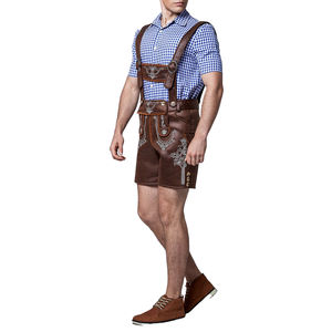Lederhosen Alemanes para Hombre – Traje Bávaro para el Oktoberfest con Bordado Auténtico, Cuero Resistente - Product Image 4