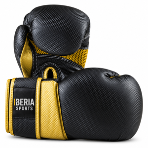 Gants de boxe IBERIA personnalisés pour l'entraînement, le sparring et le sac de frappe, avec fermeture à boucle et crochets pour le poignet, équipement de boxe OEM en gros - Product Image 3