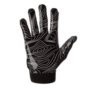 Gants de football américain haute performance avec rembourrage antichoc et doigts flexibles, gants de receveur de football américain pour hommes - Product Image 5